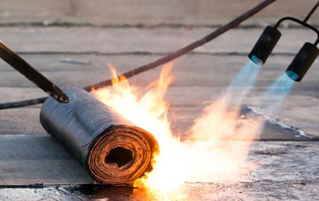 North Lees asphalt flat roofing repairs